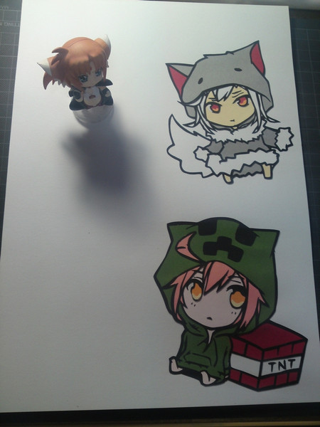 途中経過 オオカミさん 威嚇 きってみた 緑龍 さんのイラスト ニコニコ静画 イラスト