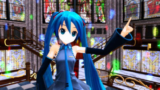 Mmd 初音ミクxs トリノコシティ のスクショ 2560x1440 ベンチマーク さんのイラスト ニコニコ静画 イラスト