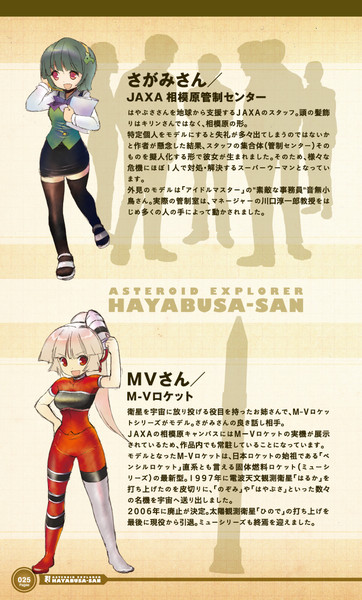 探査機はやぶささん キャラクター紹介ページ見本 オレンジゼリー さんのイラスト ニコニコ静画 イラスト