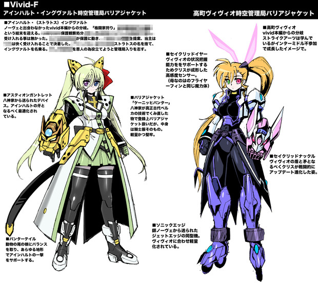 Vividヴィヴィオ アインハルト管理局バリアジャケット Mがんぢー さんのイラスト ニコニコ静画 イラスト