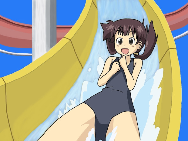 紗倉清美 スクール水着 ニコニコ静画 イラスト