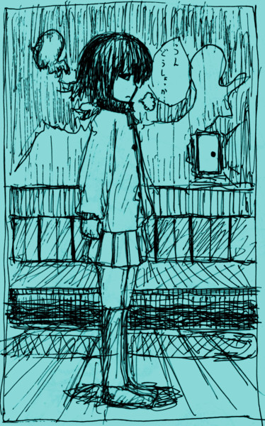 運命の扉は私の進む道には無くて 私はただ どぶ川の道をまっすぐ 天災くらっかー さんのイラスト ニコニコ静画 イラスト