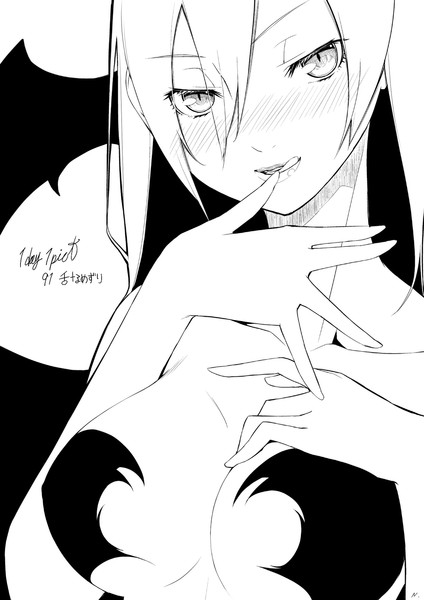 1day1pict 91 舌なめずり ニコ生企画 ごま さんのイラスト ニコニコ静画 イラスト