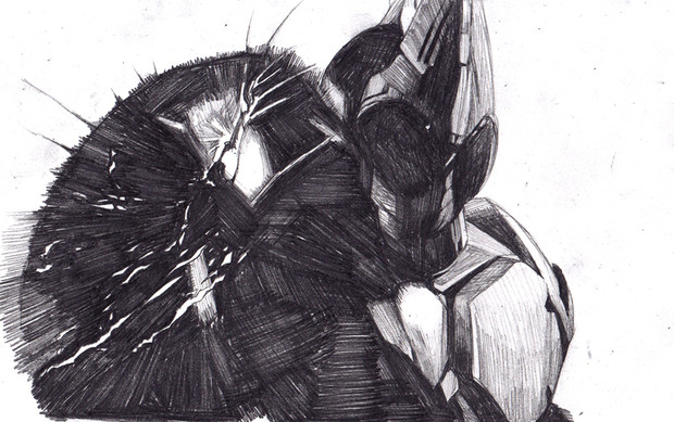 シャーペン模写 ブレイドその2 Blew Andwhite さんのイラスト ニコニコ静画 イラスト