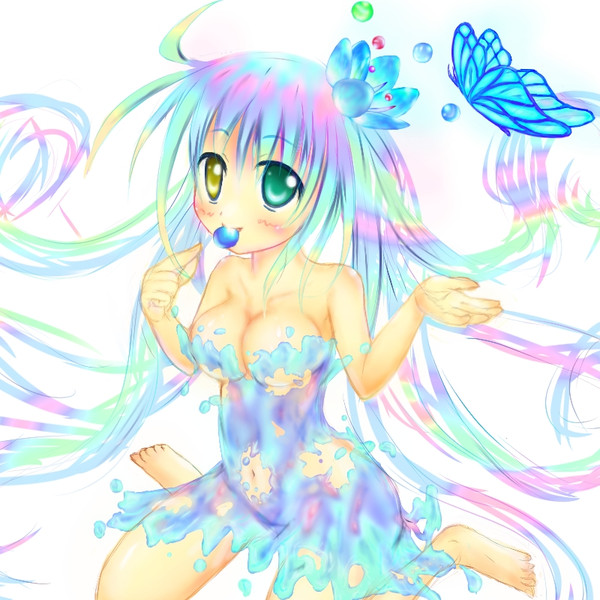 飴細工とおっぱい 紫んりゆ さんのイラスト ニコニコ静画 イラスト