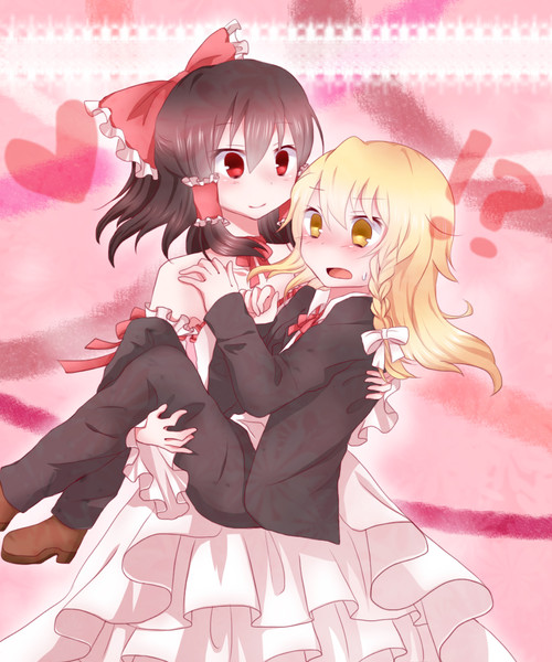 レイマリ こな さんのイラスト ニコニコ静画 イラスト