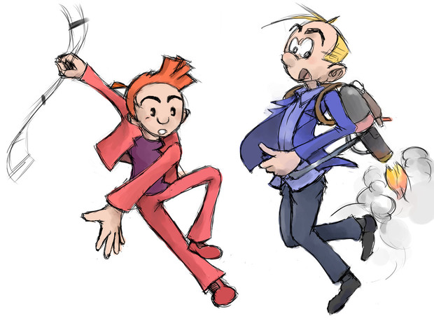 バンデシネ修行場 Spirou Et Fantasio ぷの さんのイラスト ニコニコ静画 イラスト