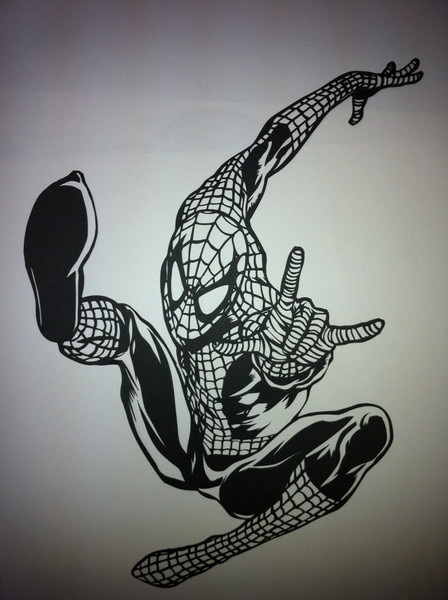 切り絵 スパイダーマン ななす さんのイラスト ニコニコ静画 イラスト