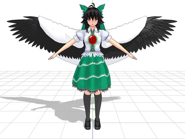 霊烏路 空 テスト かなみ さんのイラスト ニコニコ静画 イラスト