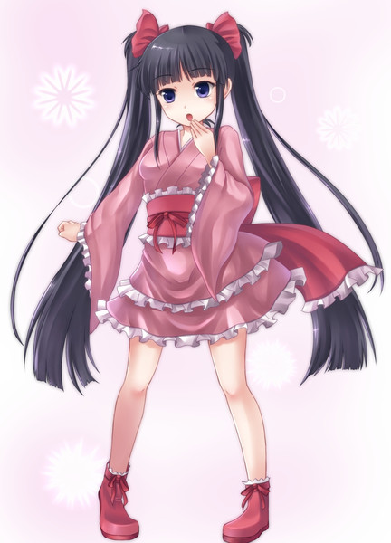 着物フリル娘 ぽよん さんのイラスト ニコニコ静画 イラスト