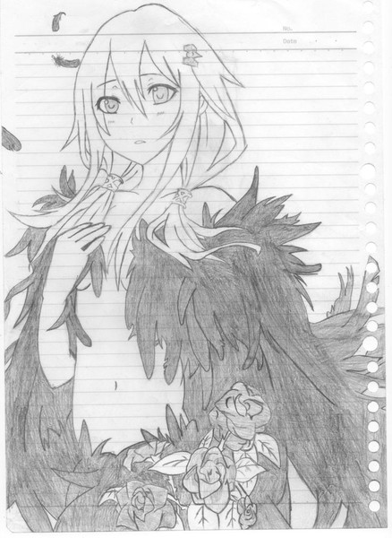ギルティクラウンのヒロイン的なものを描いてみた 武死道 さんのイラスト ニコニコ静画 イラスト