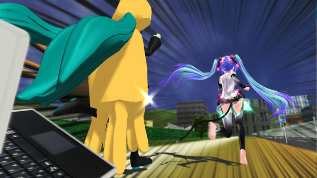 逃げ込んだ先が