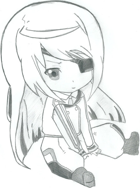 ラウラ・ボーデヴィッヒ / 虎歌 さんのイラスト ニコニコ静画 (イラスト)