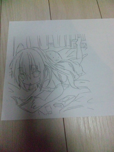ある人が描いた絵をシャーペンで描いてみた ｓｈｉｒａｙｕｋｉ さんのイラスト ニコニコ静画 イラスト