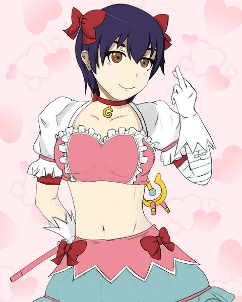 魔法少女かんばるちゃん かしわぎ さんのイラスト ニコニコ静画 イラスト