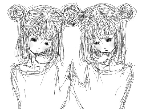 双子 Q Mayo さんのイラスト ニコニコ静画 イラスト