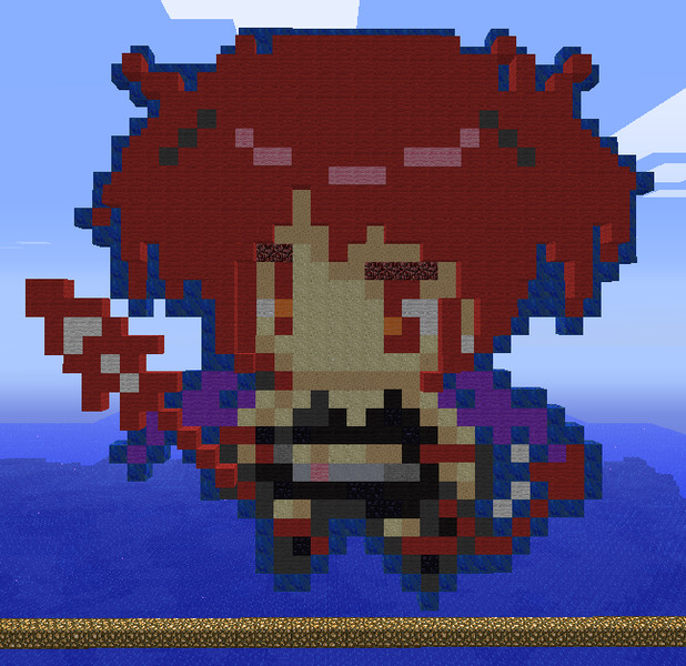マイクラで簡単に作れるドット絵 いろいろ エトナ かい さんのイラスト ニコニコ静画 イラスト