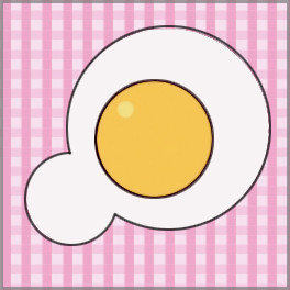 目玉焼きの髪飾り Jelly さんのイラスト ニコニコ静画 イラスト