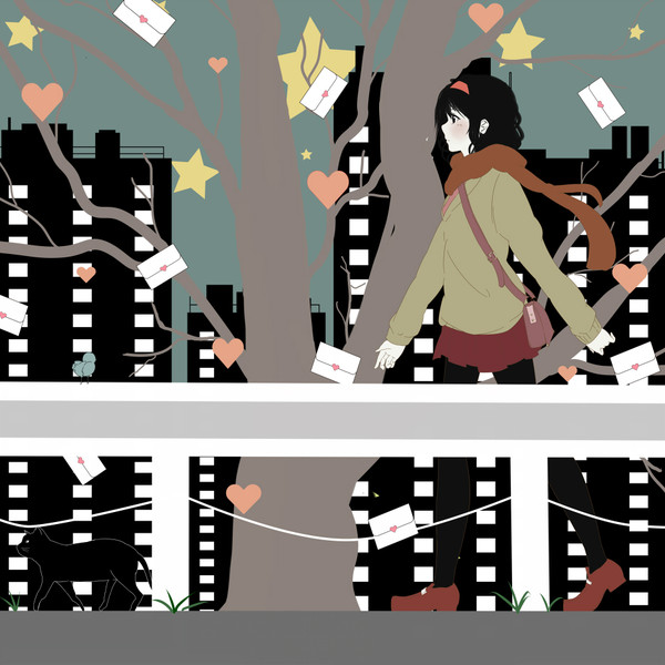 夜の散歩 神樂 さんのイラスト ニコニコ静画 イラスト