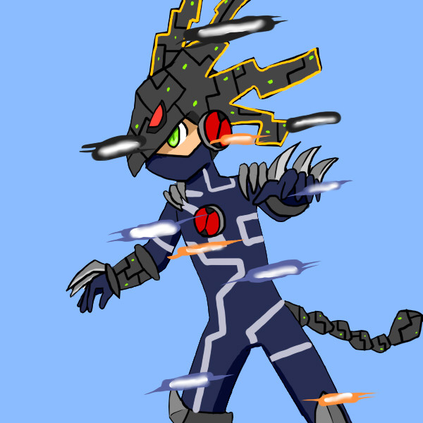 ロックマンエグゼ３ 電脳獣ゴスペル 銀紙ツツム さんのイラスト ニコニコ静画 イラスト