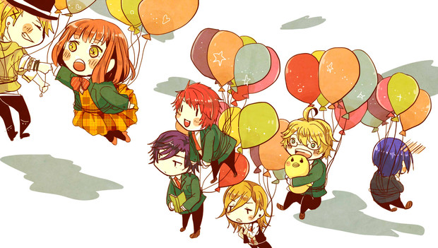 ふうせんで遊ぶプリ春 千空 さんのイラスト ニコニコ静画 イラスト