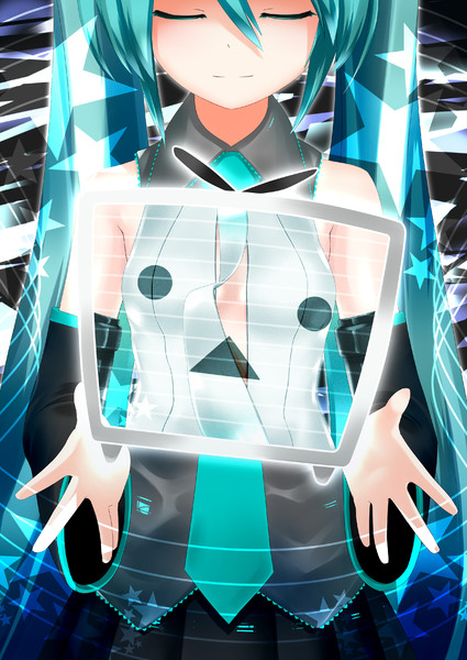 初音ミク ニコニコ動画 弾丸猫 さんのイラスト ニコニコ静画 イラスト