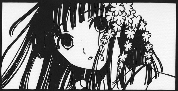 切り絵 Xxxholic 座敷童 田中師匠 さんのイラスト ニコニコ静画 イラスト