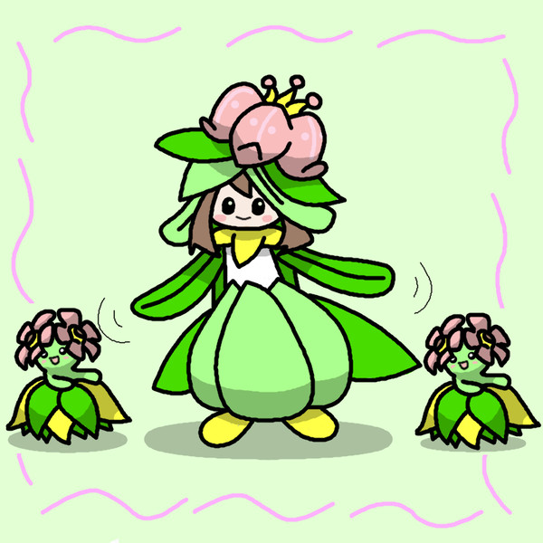 ドレディアハルカ キレイハナ ２ Akt さんのイラスト ニコニコ静画 イラスト