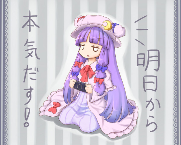 動かない大図書館 モンモンガ さんのイラスト ニコニコ静画 イラスト