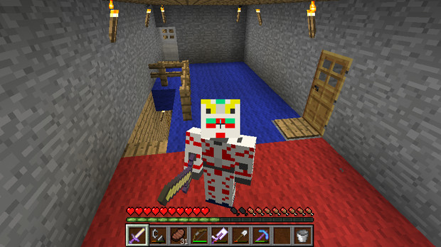 Minecraft ユニコーンガンダム 自作スキン ぜつぼう さんのイラスト ニコニコ静画 イラスト
