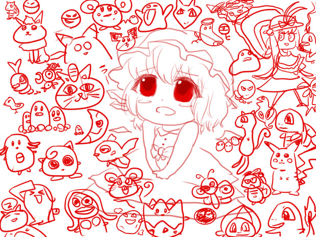 おぜうさまと愉快なポケモン達 りんごちゃん さんのイラスト ニコニコ静画 イラスト