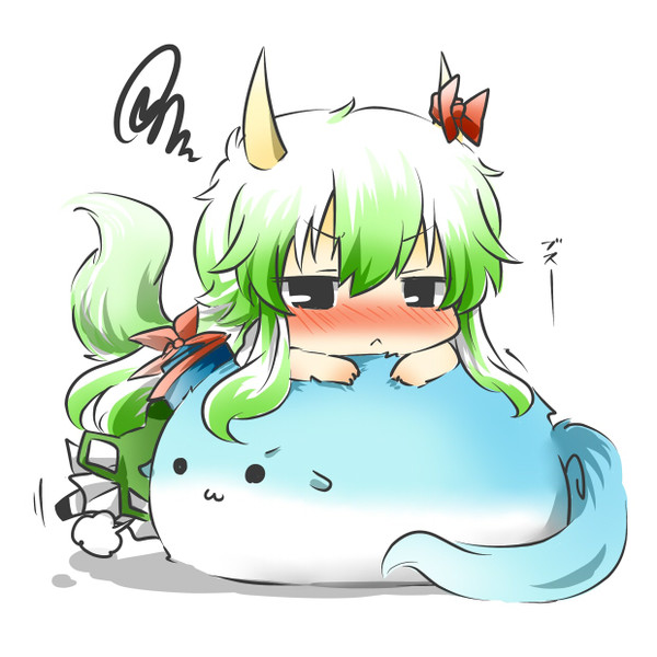 ふてくされけーね ニコニコ静画 イラスト