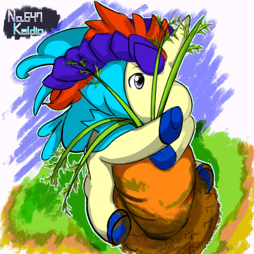 ケルディオ ニコニコ静画 イラスト