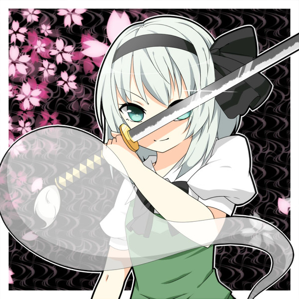 半霊「ちょっと前通りますよっと」 / ゆりあ さんのイラスト ニコニコ静画 (イラスト)