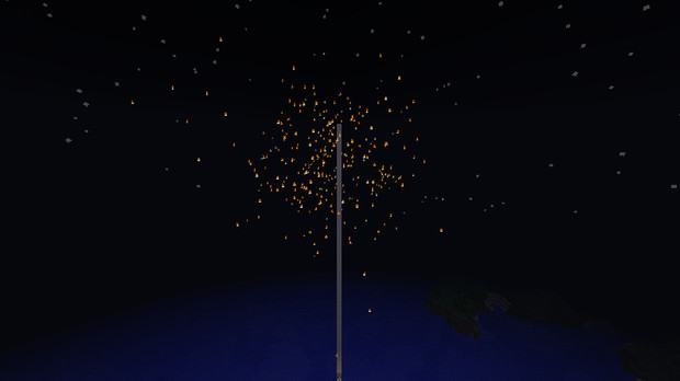 Minecraft ﾌｧｲﾔｰﾁｬｰｼﾞﾊﾞｸﾞ 夜 水無月へいき 旧 兵器工場の人 さんのイラスト ニコニコ静画 イラスト