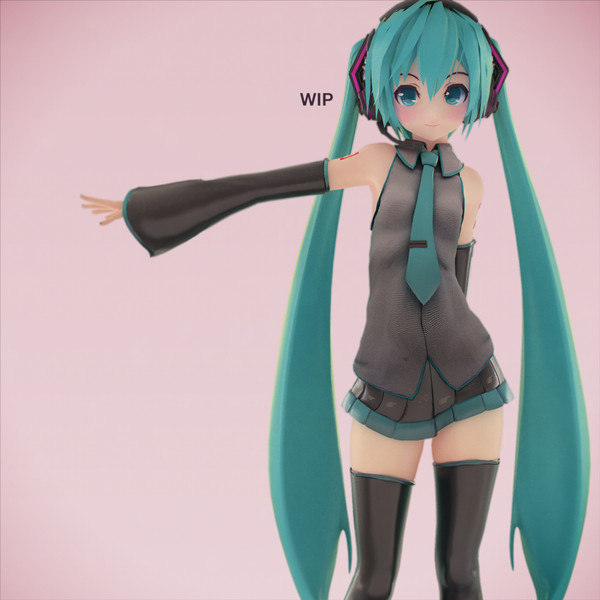 3dみくさん 途中 加速サトウ さんのイラスト ニコニコ静画 イラスト