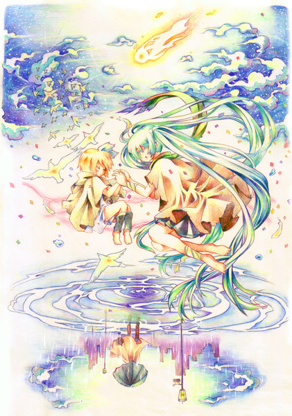 メテオ 色鉛筆 Myaaco さんのイラスト ニコニコ静画 イラスト