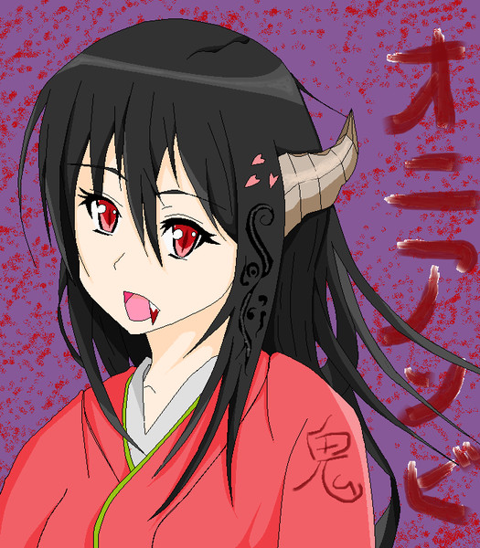 ペイント マウスで オニヒメサマ 鯛やき さんのイラスト ニコニコ静画 イラスト
