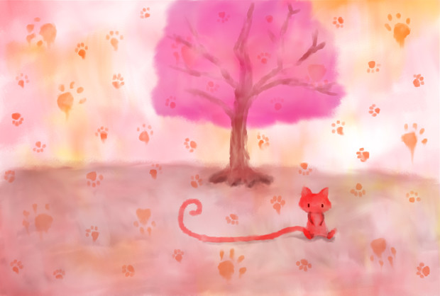 春 ねこ桜 つな まぐろ さんのイラスト ニコニコ静画 イラスト