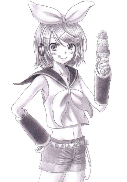 鏡音リンちゃん Ten さんのイラスト ニコニコ静画 イラスト