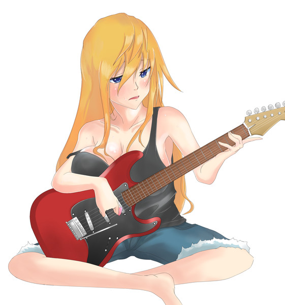 ギター少女 ニコニコ静画 イラスト