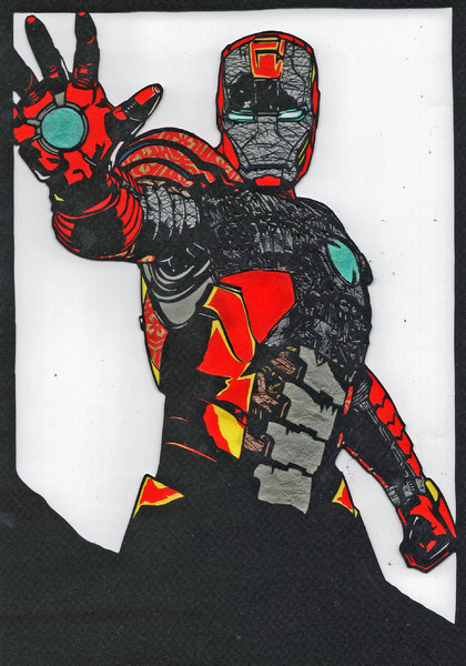 切り絵 Ironman Mk 5 イムスク さんのイラスト ニコニコ静画 イラスト