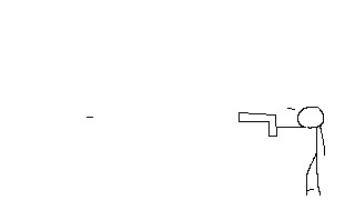ｇｉｆアニメ 銃を撃つ１７フレーム ループ あいうおえ さんのイラスト ニコニコ静画 イラスト