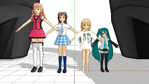 身長比較 杏ほか ダークぴゅあｐ ばにあみるる さんのイラスト ニコニコ静画 イラスト