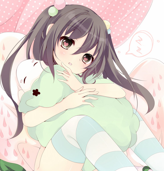 お昼寝系女子 ニコニコ静画 イラスト