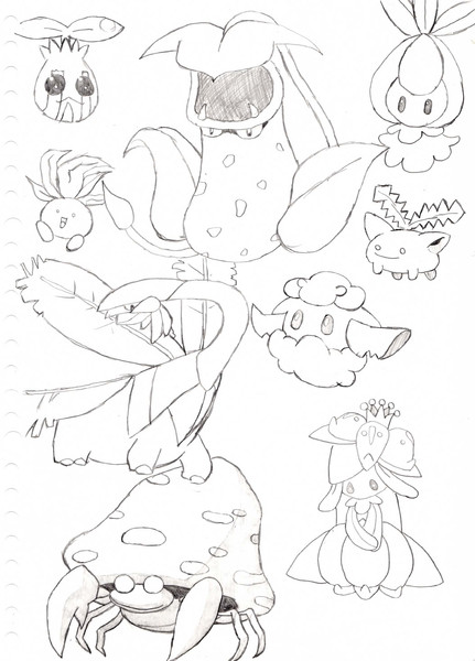 くさポケモン くちん さんのイラスト ニコニコ静画 イラスト