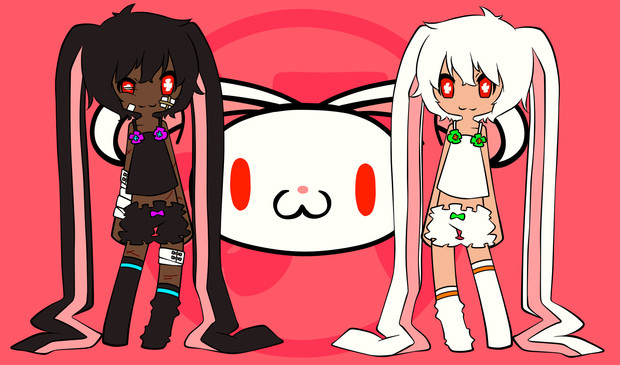 汎用うさぎ ニコニコ静画 イラスト