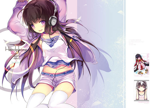 Headphone Girl かにたまころっけ さんのイラスト ニコニコ静画 イラスト