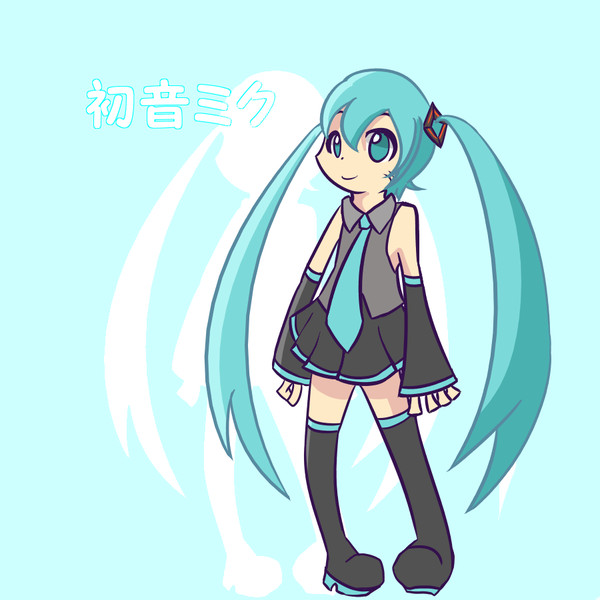 ぷよぷよ風　初音ミクさん