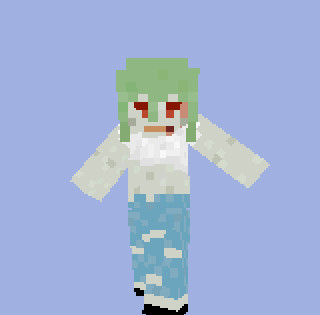 Minecraft Otomix産スキン ゾンビさん 自作スキン Mm さんのイラスト ニコニコ静画 イラスト